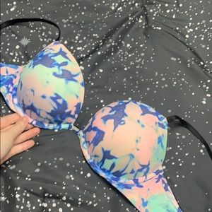 Tie dye PINk wear everywhere super push up bra